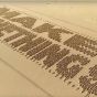 В Испании появился робот, печатающий тексты на песке