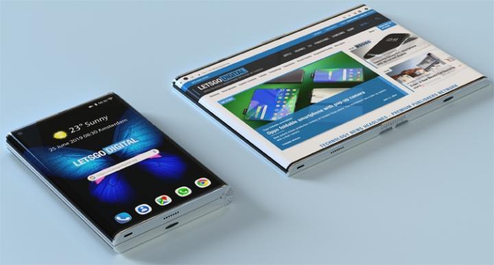 Samsung проектирует смартфон с гибким закругленным дисплеем (фото)